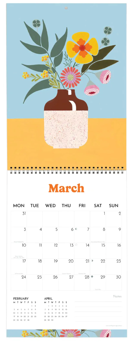 Earth Greetings - 2027 Artist Calendar