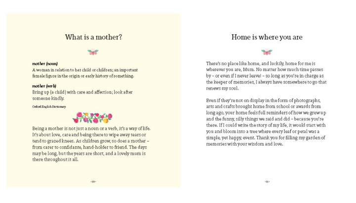 Book - For A Lovely Mum
