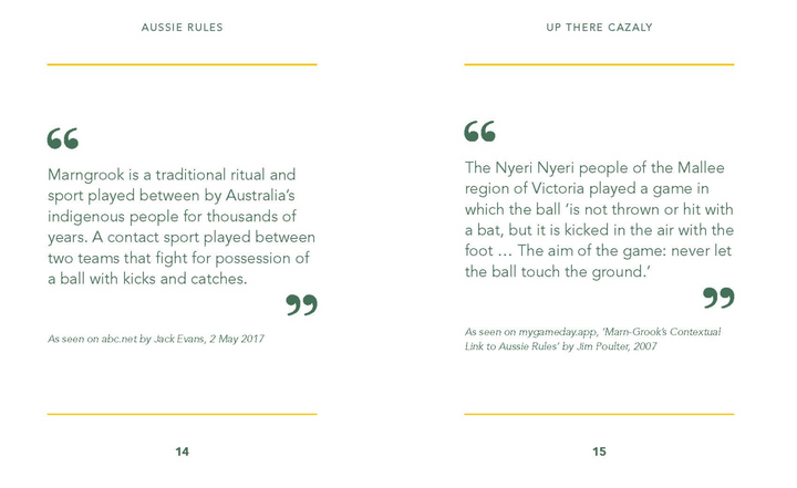 Book - The Little Book Of Aussie Rules