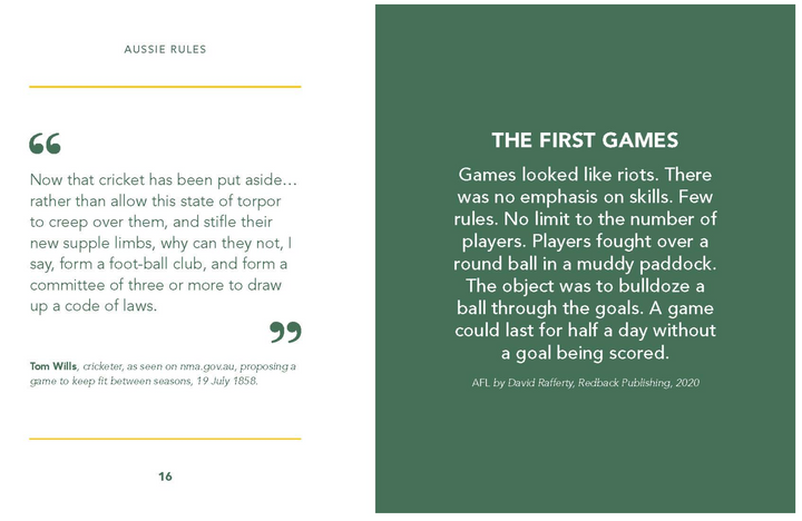 Book - The Little Book Of Aussie Rules