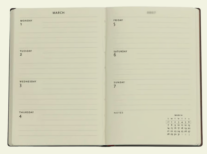 2027 Gathering Of Deities, Mini, Horizontal, Softcover Weekly Diary