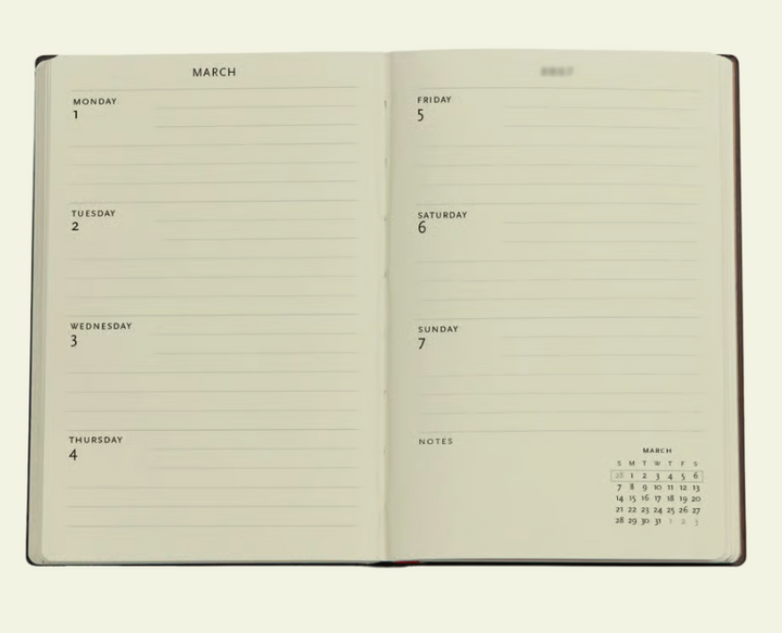 2027 St. Petersburg Mini Horizontal 12-Month Hardcover Week Planner