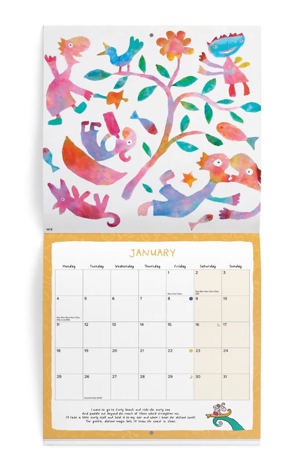 2027 Leunig Wall Calendar