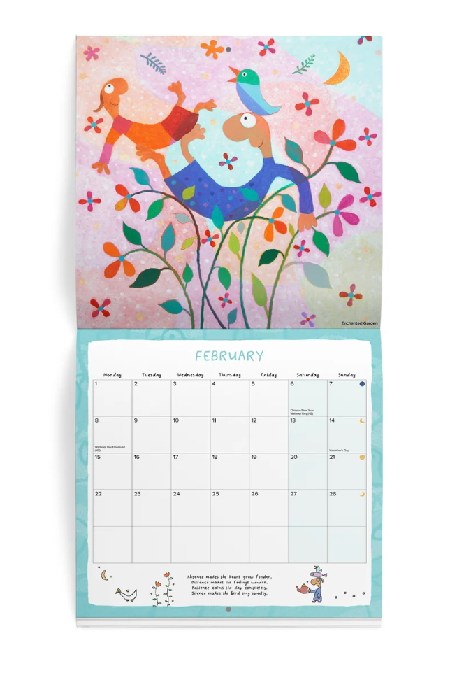 2027 Leunig Wall Calendar