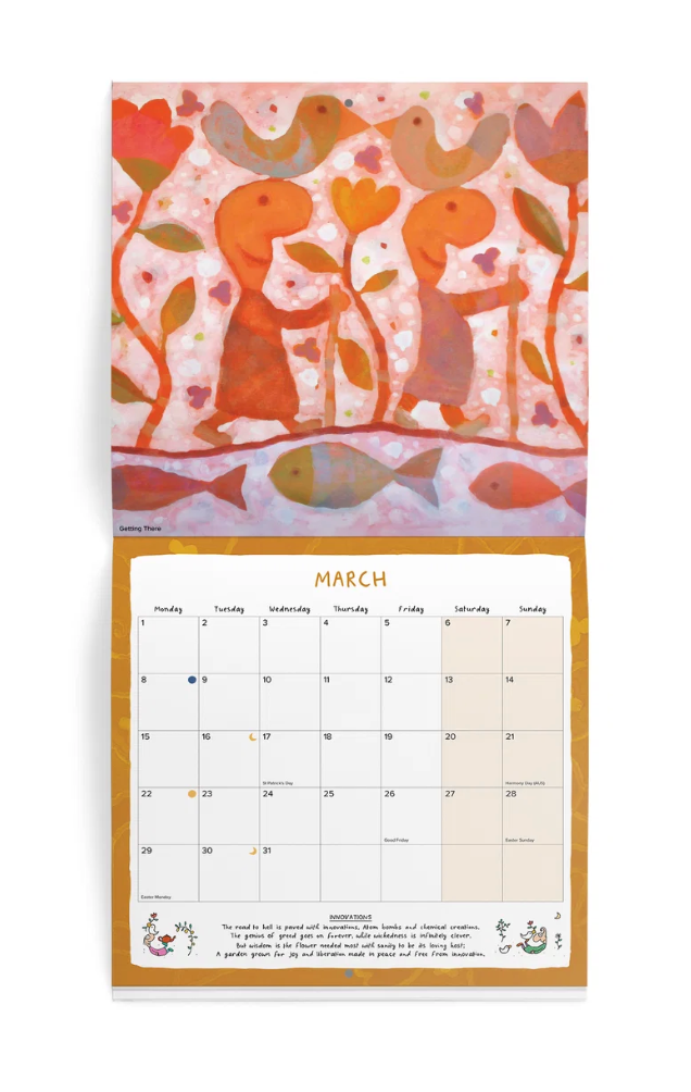 2027 Leunig Wall Calendar