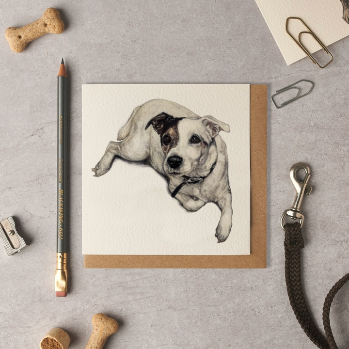 Olivia Bell Card - Axel Jack Russell