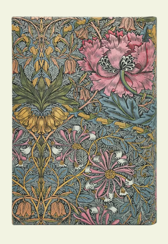 2027 Morris Pink Honeysuckle Maxi Horizontal 12-Month Softcover Flexi Week Planner