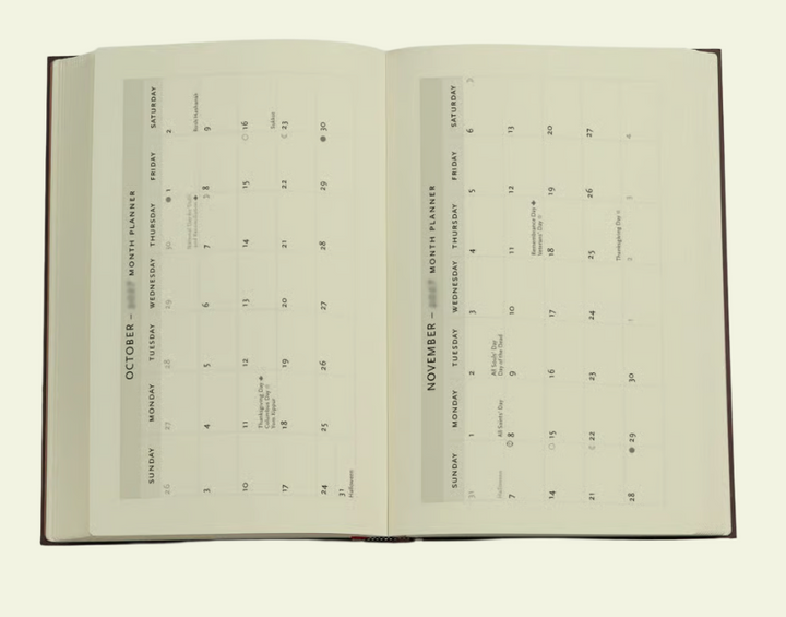 2027 Van Gogh’s Still Life Maxi Horizontal 12-Month Hardcover Week Planner