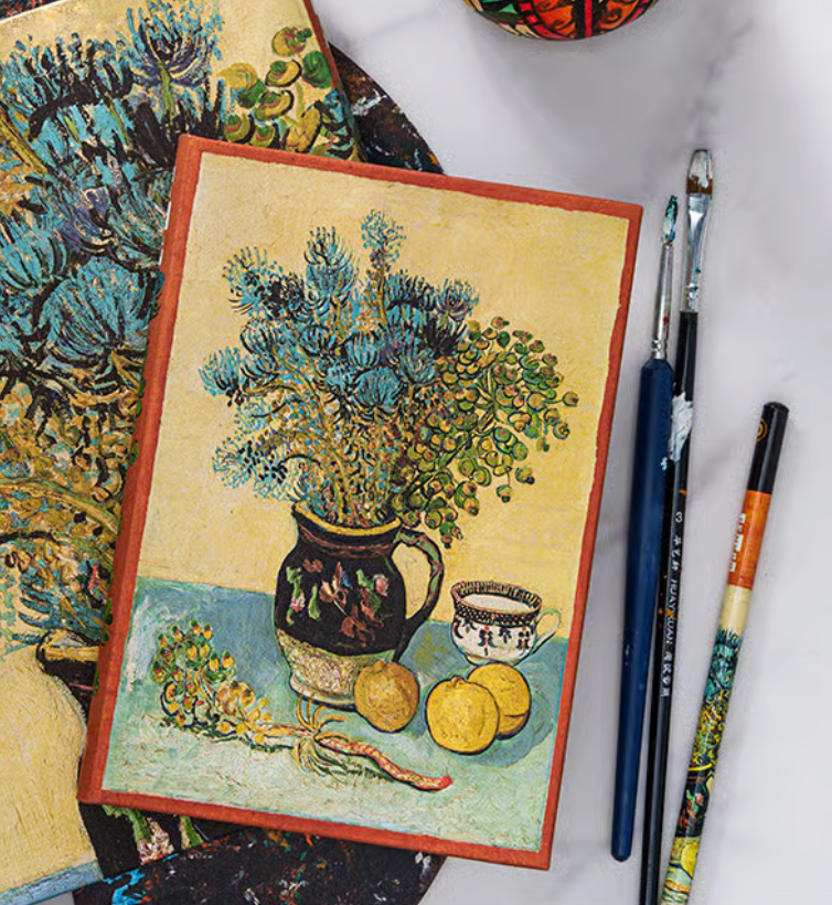 2027 Van Gogh’s Still Life Maxi Horizontal 12-Month Hardcover Week Planner