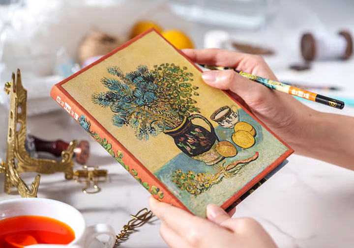 2027 Van Gogh’s Still Life Maxi Horizontal 12-Month Hardcover Week Planner