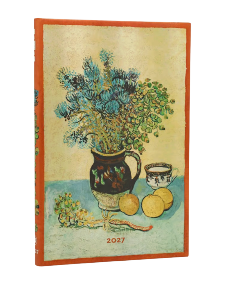 2027 Van Gogh’s Still Life Maxi Horizontal 12-Month Hardcover Week Planner