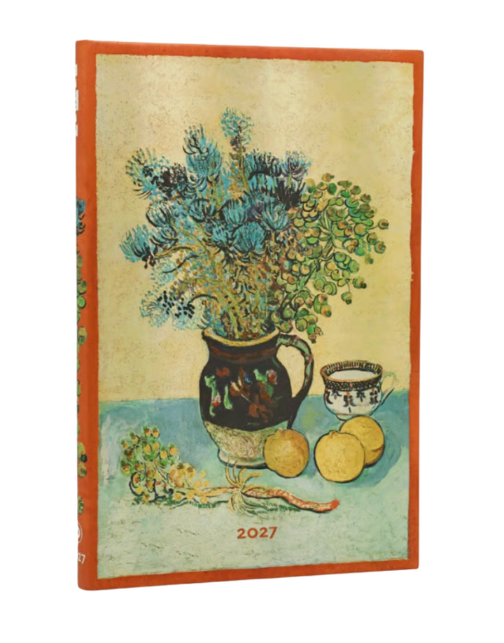 2027 Van Gogh’s Still Life Maxi Horizontal 12-Month Hardcover Week Planner