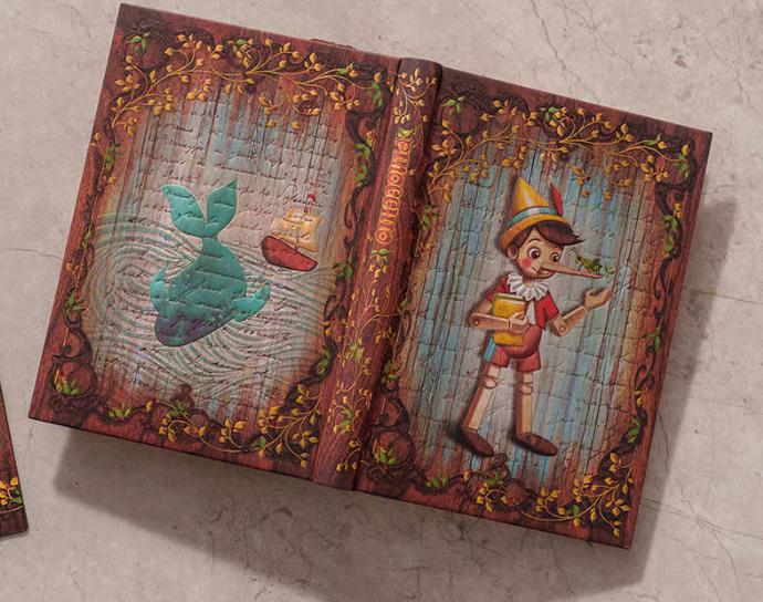 2027 Carlo Collodi Pinocchio, Ultra, Softcover Daily Diary