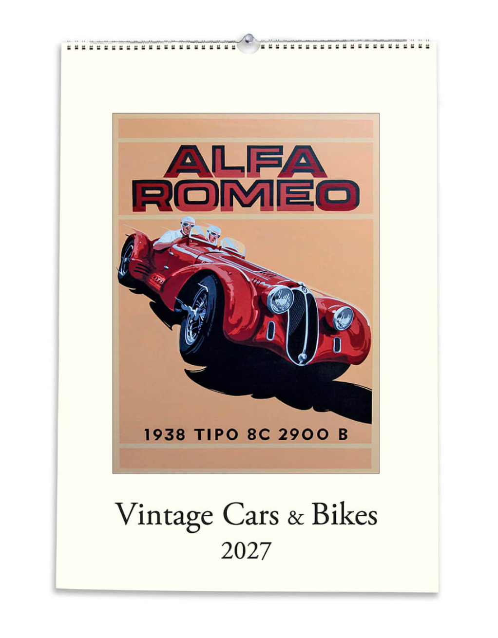 IFI 2027 Art Calendar - Large - Vintage Cars