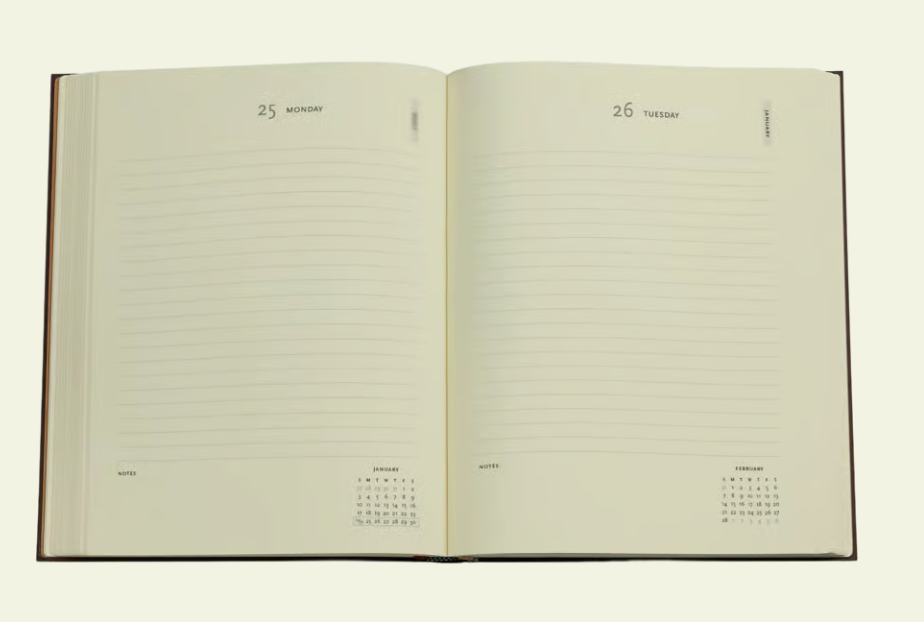 2027 Gaudi's Sun, Ultra, Hardcover Daily Diary
