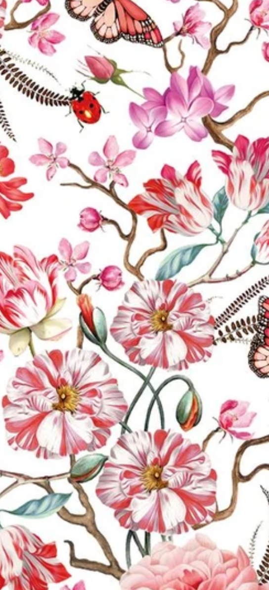 Mary Katrantzou Tissue Paper - Red Floral