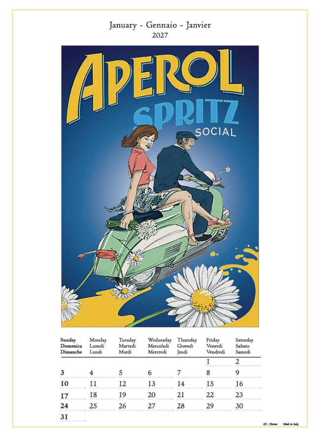 IFI 2027 Art Calendar - Medium - Happy Hour