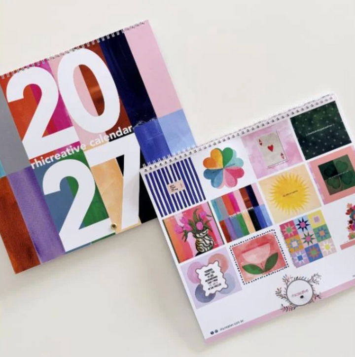 Rhicreative 2027 Wall Calendar
