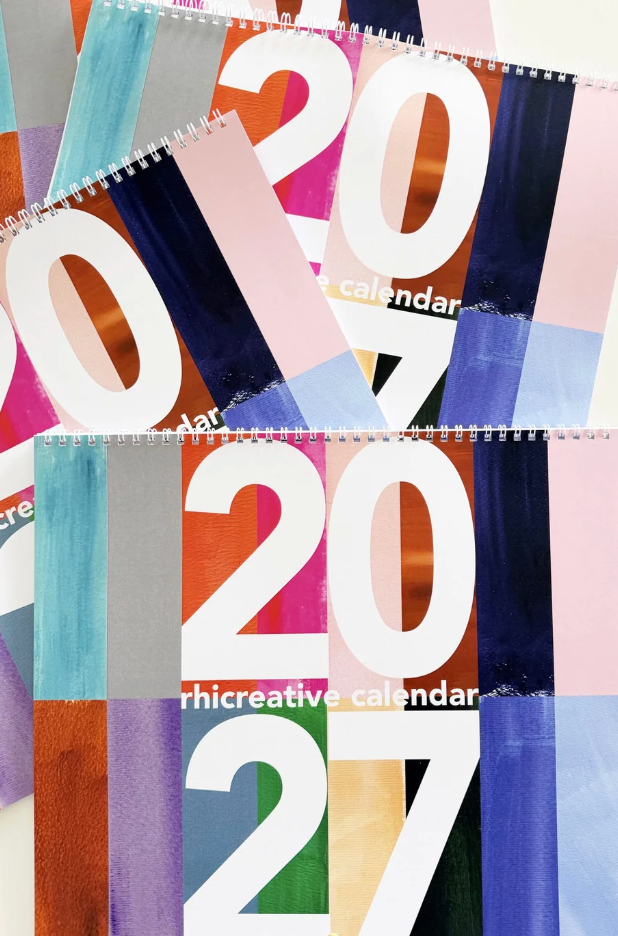 Rhicreative 2027 Wall Calendar