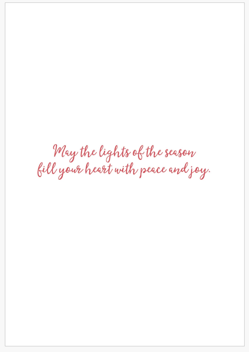 Mini Boxed Christmas Cards - Merry And Bright