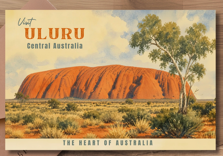 Willow & Leaf - Vintage Australian Travel Postcard Set