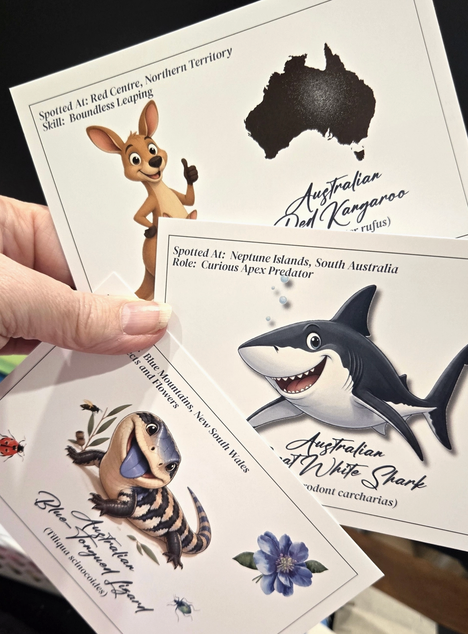Willow & Leaf - Australia Wildlife Postcard Set