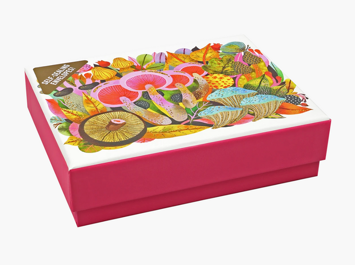 Boxed Everyday Note Card - Mushroom Medley