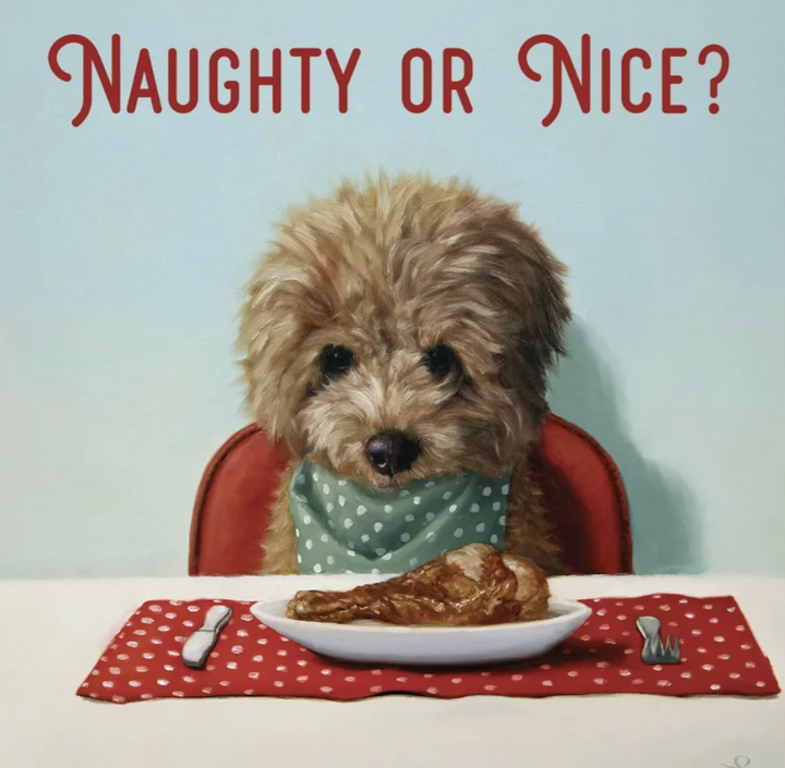 La La Land Christmas Card - Naughty Or Nice