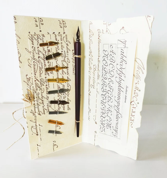 Caligraphy Set with Dip Pen