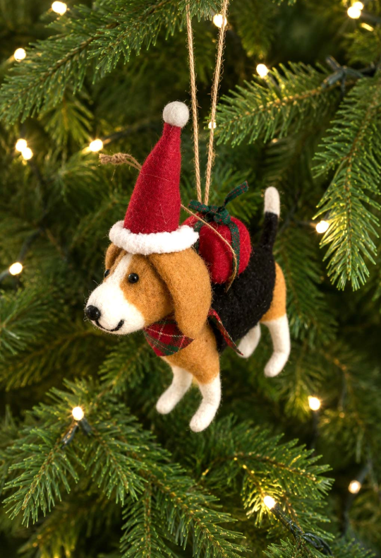 Felt Ornament - Present Delivery