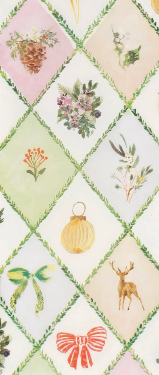 Christmas Tissue Paper - Winter Weave Pine Mist