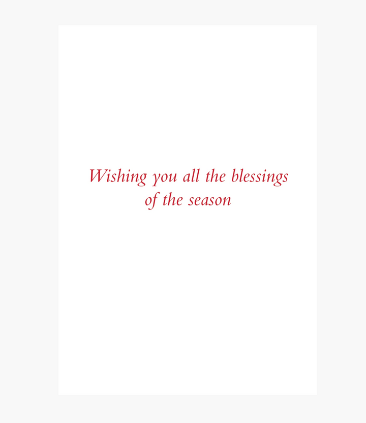 Small Boxed Christmas Cards - Church In Snowfall