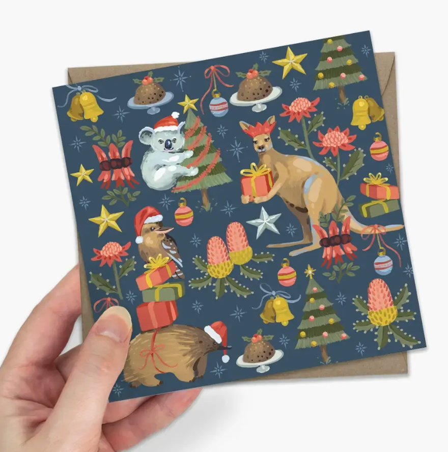 Earth Greetings - Boxed Christmas Cards - Christmas Garland