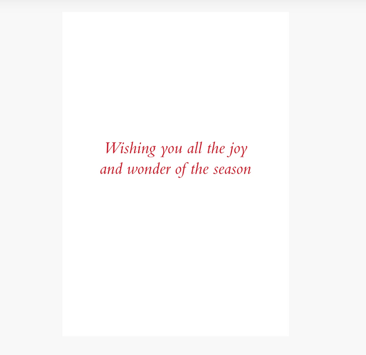 Small Boxed Christmas Cards - Chickadees In The Snow