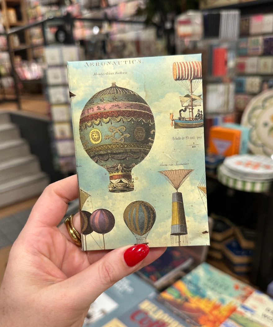 Kartos Small Writing Set with Envelopes - Air Balloons