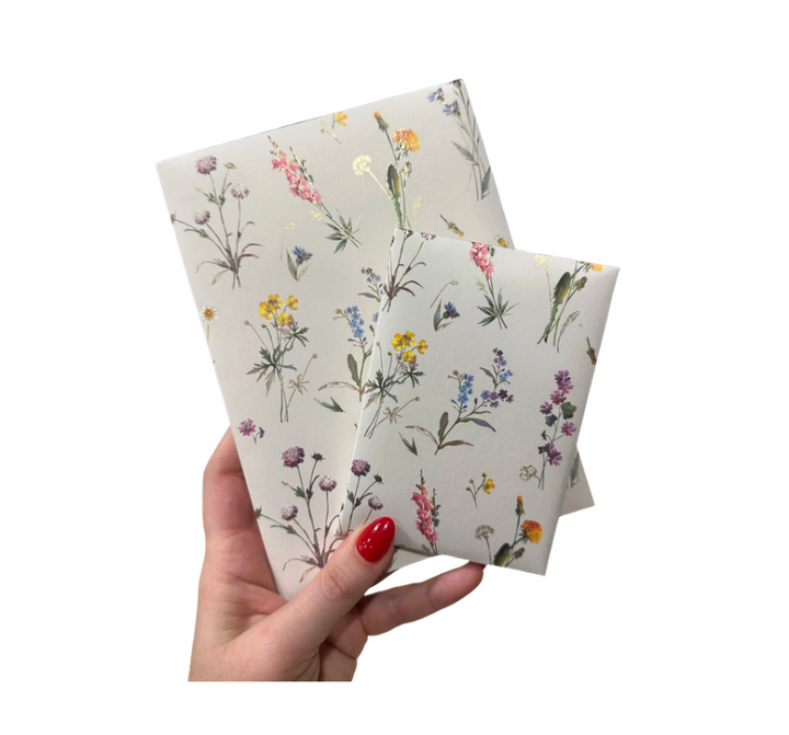 Kartos Small Writing Set with Envelopes - Wild Flowers