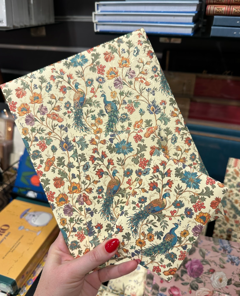 Kartos Large Writing Set - Florentine Peacock