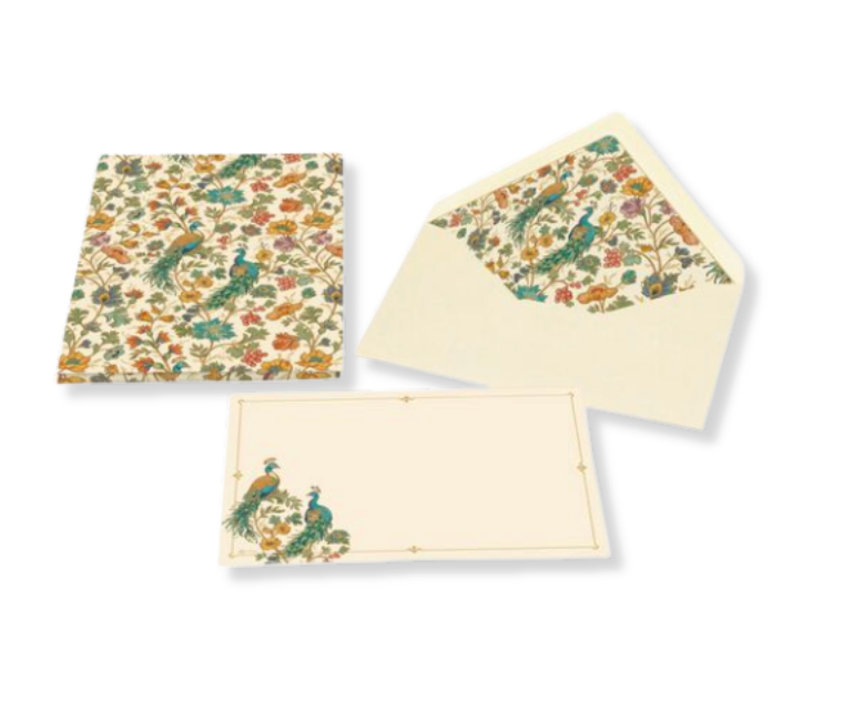 Kartos Large Writing Set - Florentine Peacock
