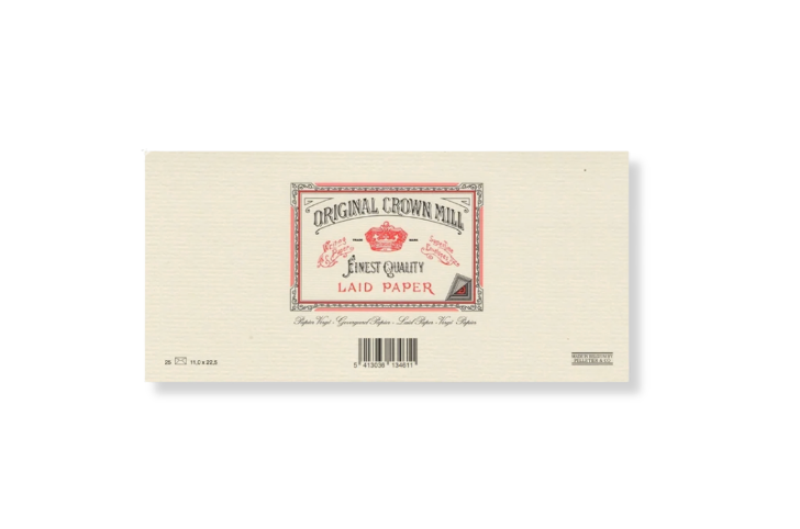 Original Crown Mill Laid Paper Envelopes 25 Pack – DL Cream