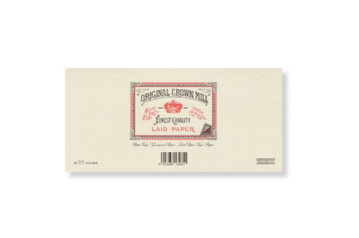Original Crown Mill Laid Paper Envelopes 25 Pack – DL Cream