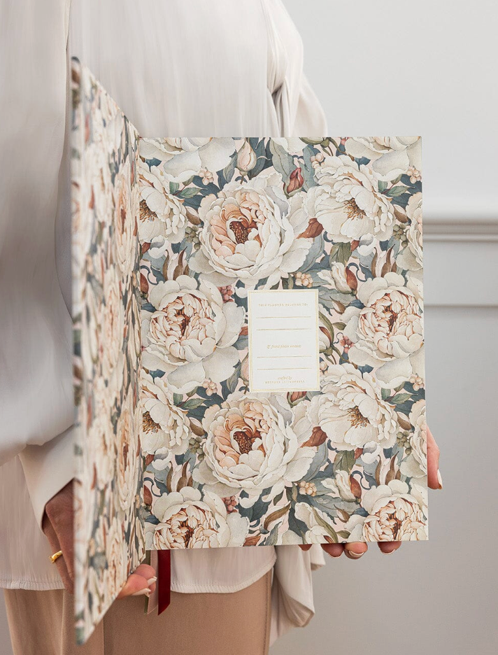 Bespoke 2027 Teacher's A4 Planner - Heritage Roses
