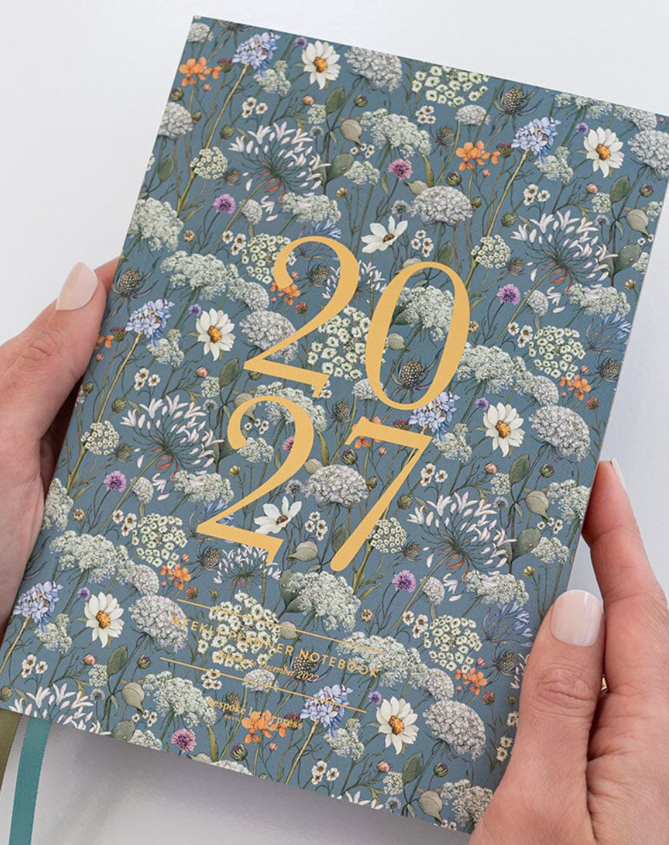 Bespoke 2027 Weekly Planner Notebook - Willowmere