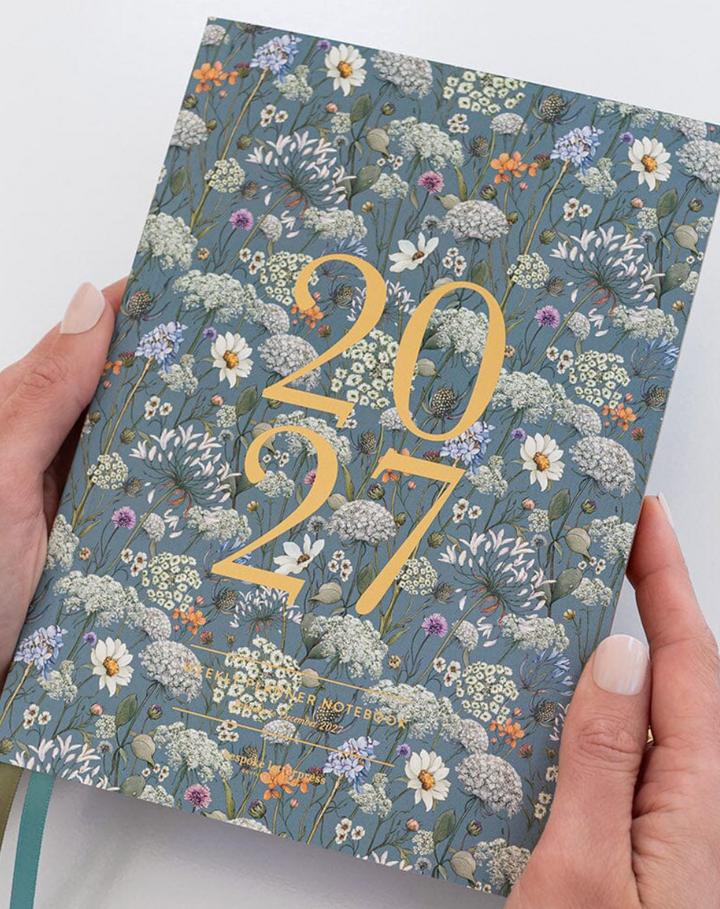 Bespoke 2027 Weekly Planner Notebook - Willowmere