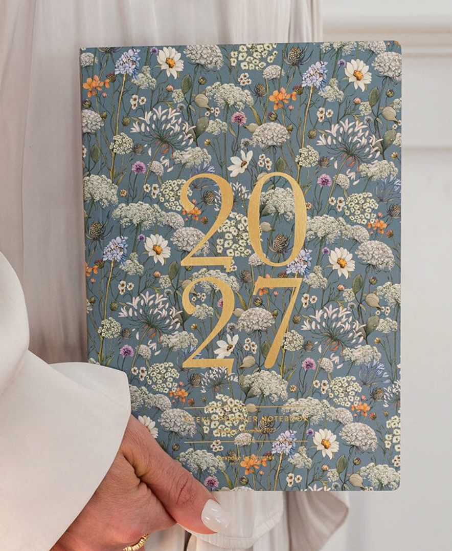 Bespoke 2027 Weekly Planner Notebook - Willowmere
