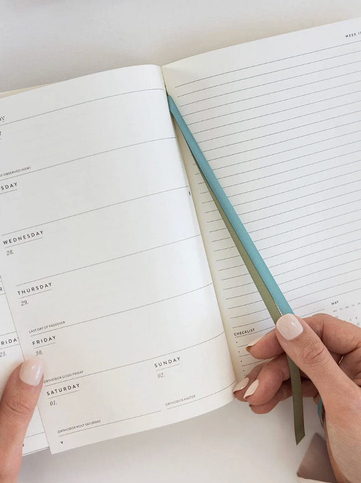 Bespoke 2027 Weekly Planner Notebook - Willowmere