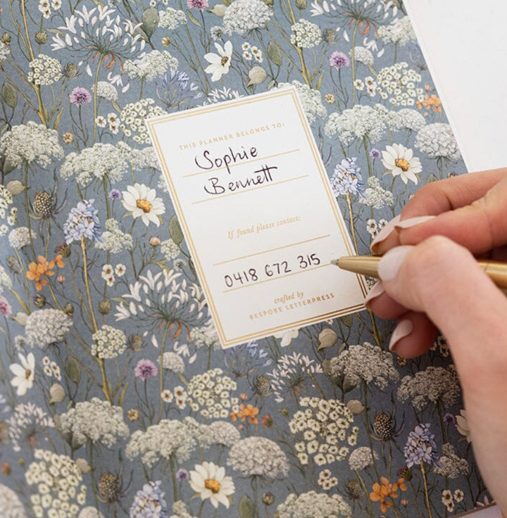 Bespoke 2027 Weekly Planner Notebook - Willowmere