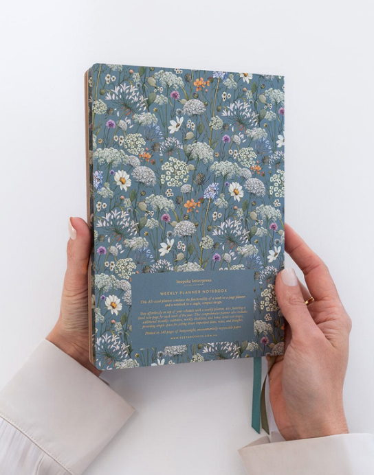 Bespoke 2027 Weekly Planner Notebook - Willowmere