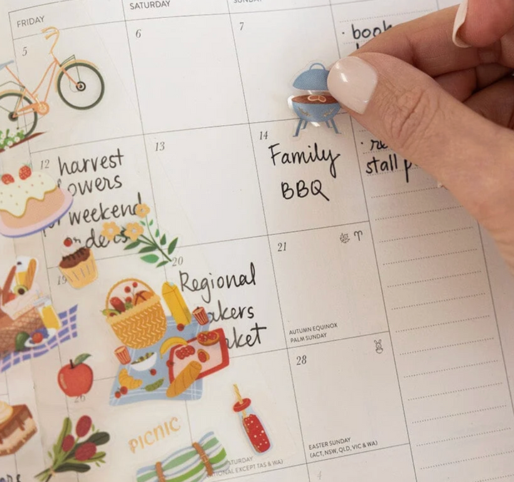 Bespoke 2027 Petite Vertical Planner - Laurel Green