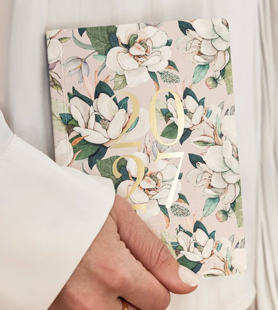 Bespoke 2027 Pocket Planner - Highgrove Magnolias