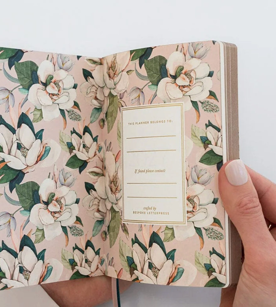 Bespoke 2027 Pocket Planner - Highgrove Magnolias